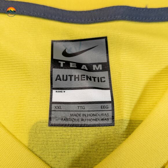 Nike Oregon Ducks Football Jersey Yellow Short Sleeve Pullover Boys Size 2XL - Picture 8 of 10